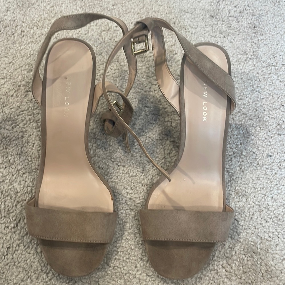 Open toe heels